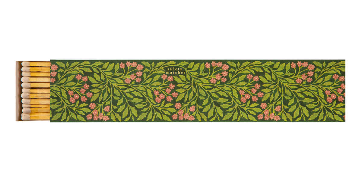Green Flora | Long - Safety Matches