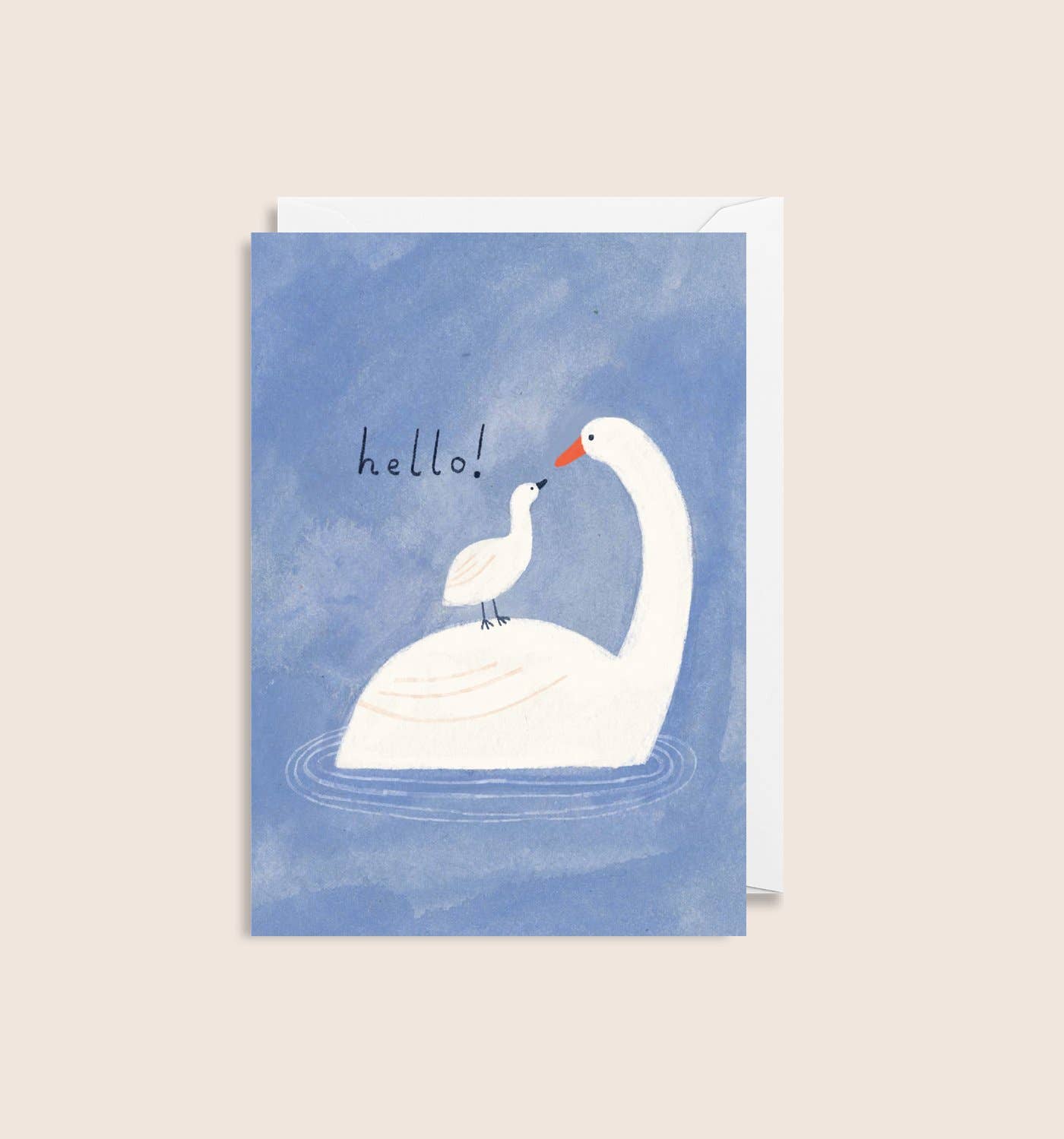 Mini New Baby Card | Hello Swan