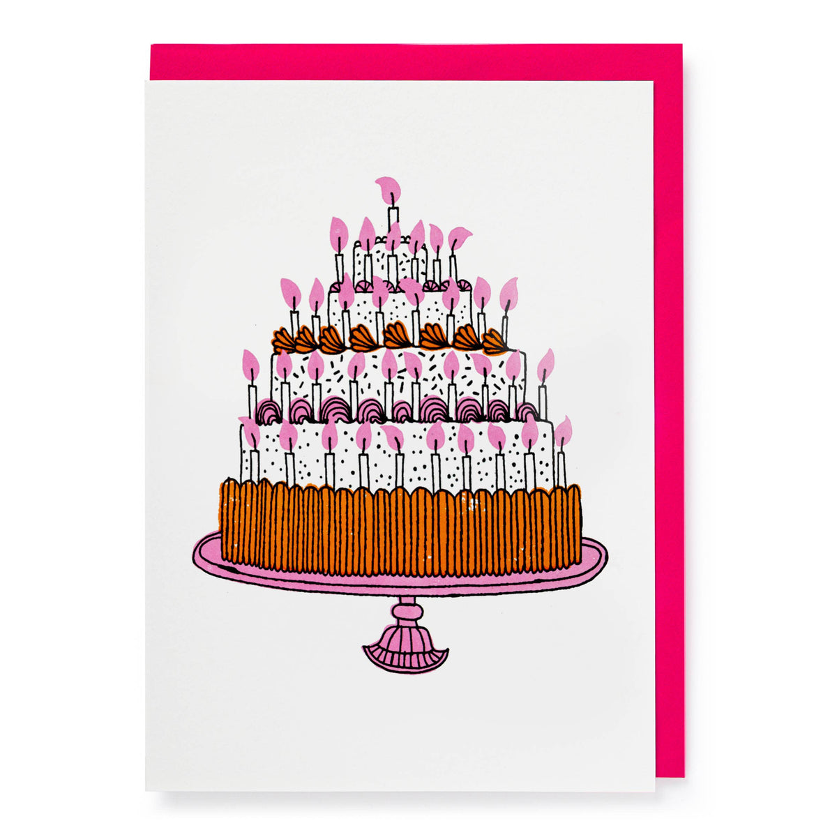 The Birthday Cake | Letterpress Cards | Greeting Card