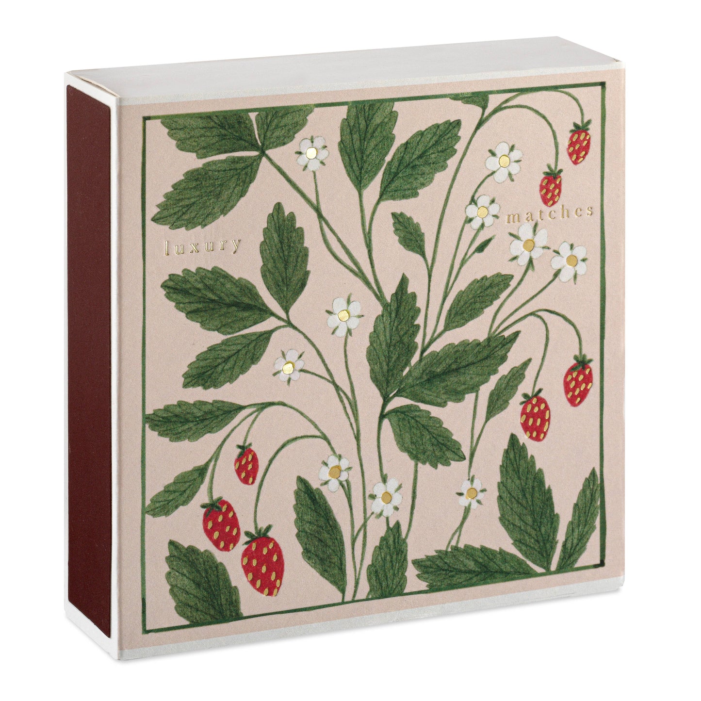 Strawberry | Square - Safety Matches