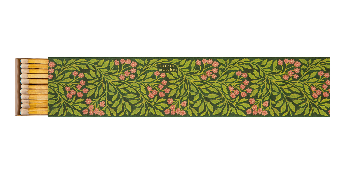 Green Flora | Long - Safety Matches