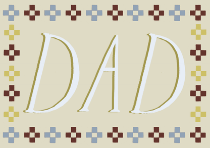 Folk Dad Mini Card