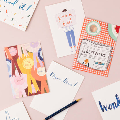 Great News Card | Good News | Celebration | New Job