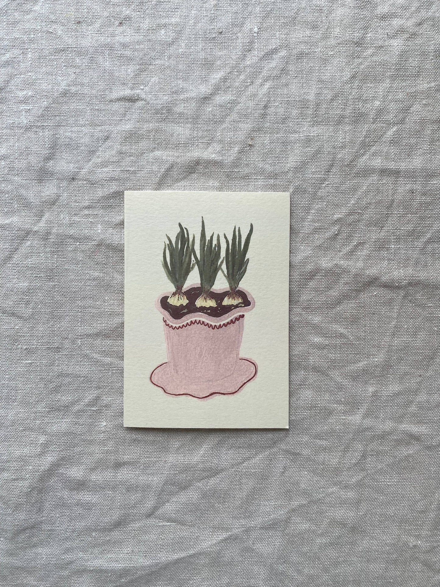 Potted Bulbs mini card