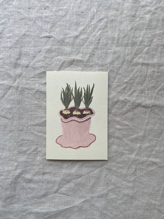 Potted Bulbs mini card