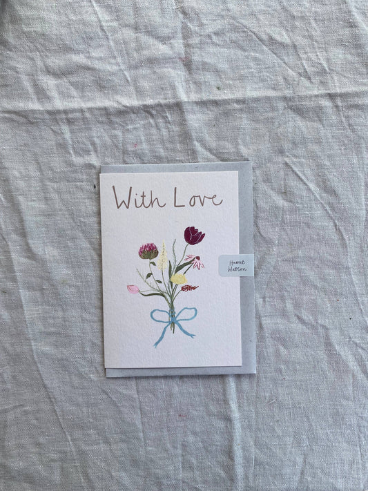 With Love card