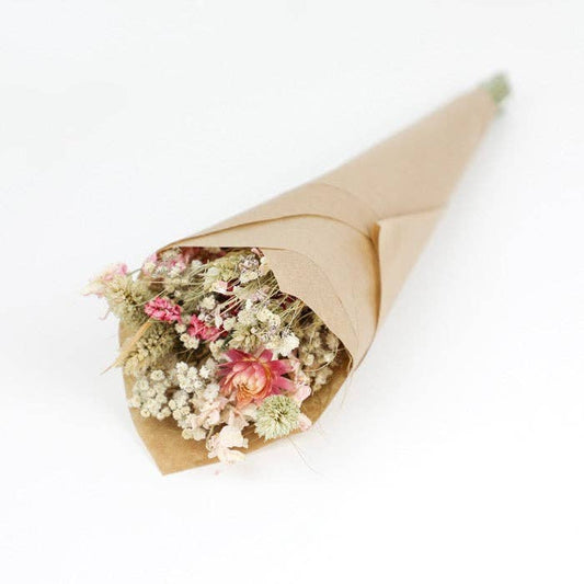 Mini Dried Pink Bouquet