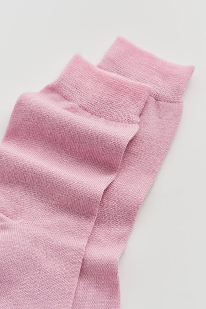 Sugar Pink Merino Socks