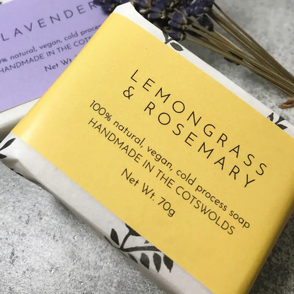 Handmade Soap - Lemongrass and Rosemary