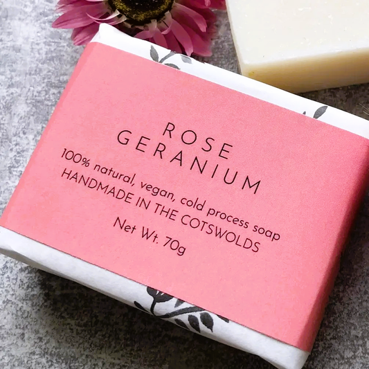 Handmade Soap - Rose Geranium