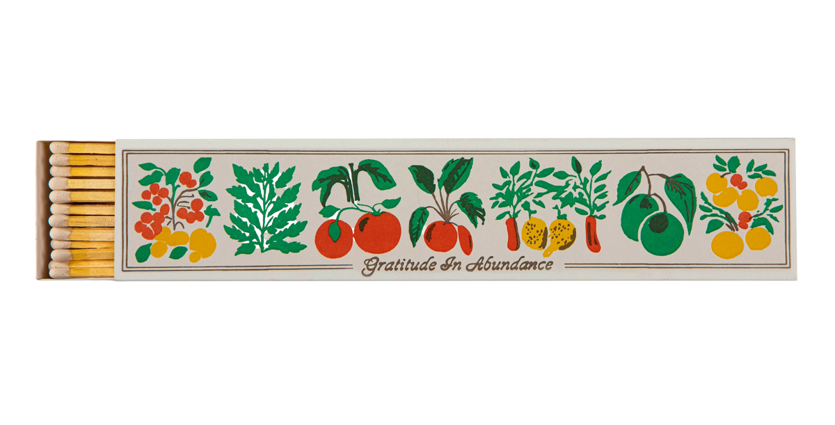 Gratitude in Abundance | Long - Safety Matches