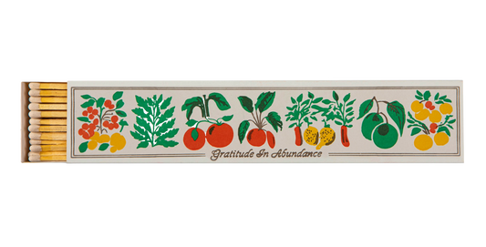 Gratitude in Abundance | Long - Safety Matches