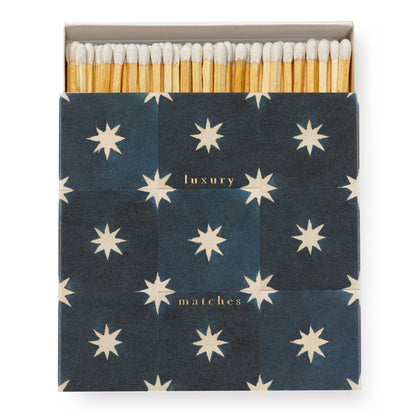 Navy Star Tile | Square - Safety Matches