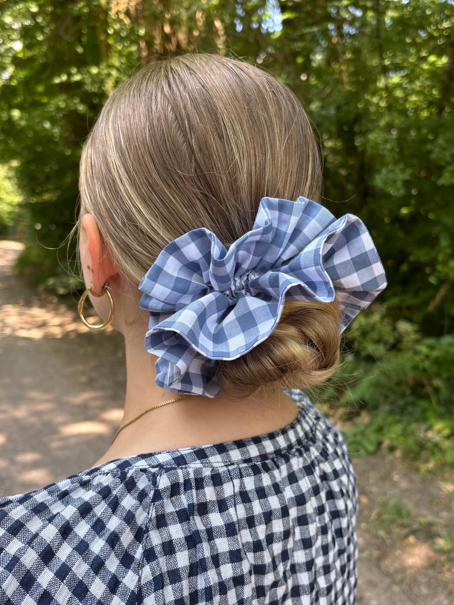 Handmade Large Ruffle Scrunchie