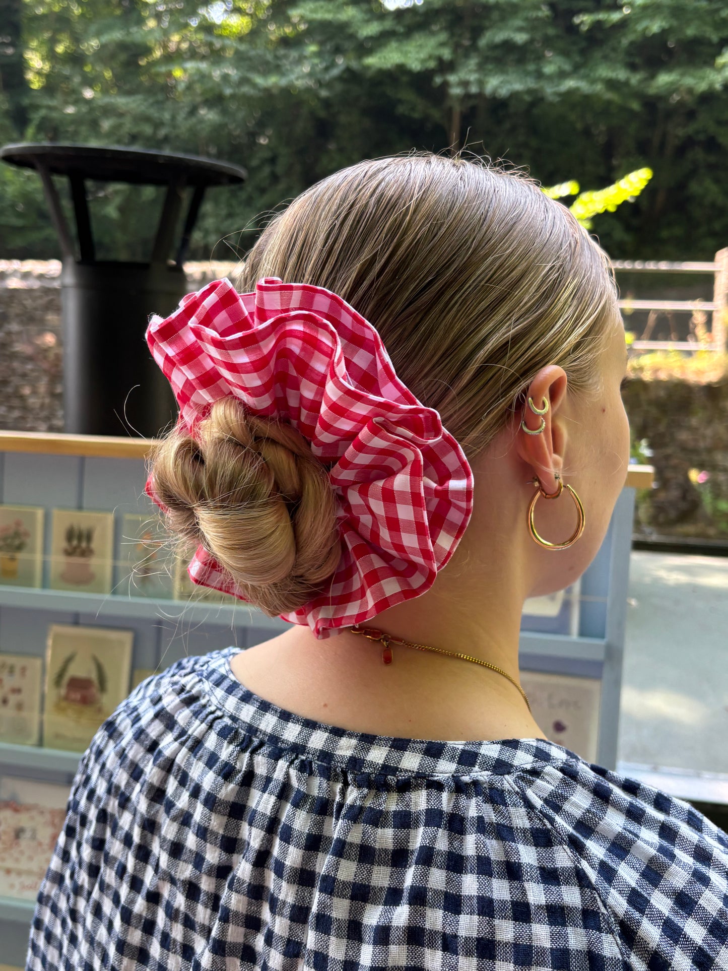 Handmade Large Ruffle Scrunchie