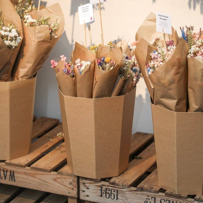 Mini Dried Glow Bouquet