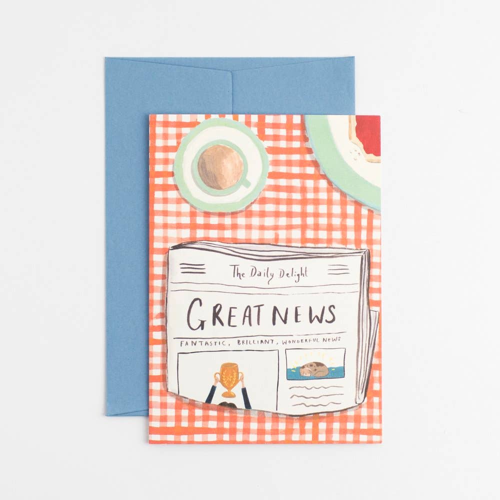 Great News Card | Good News | Celebration | New Job