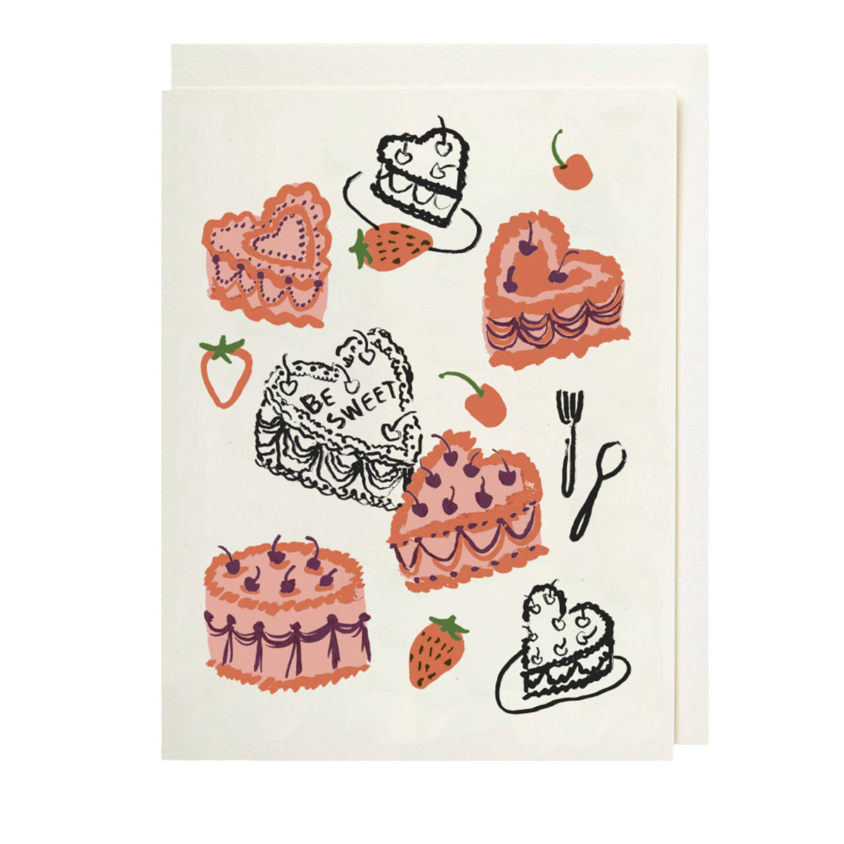 Be Sweet Cakes | Greeting Card