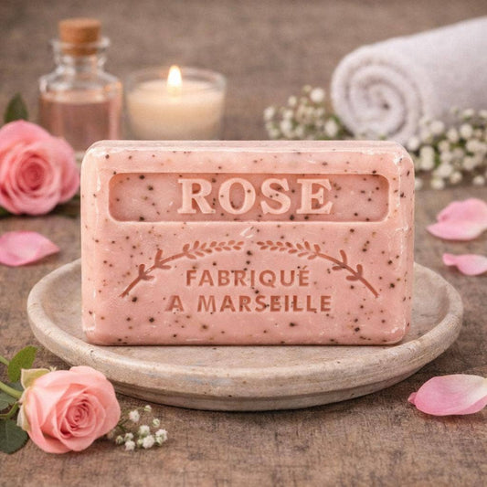 Crushed Rose Wholesale French Soap
